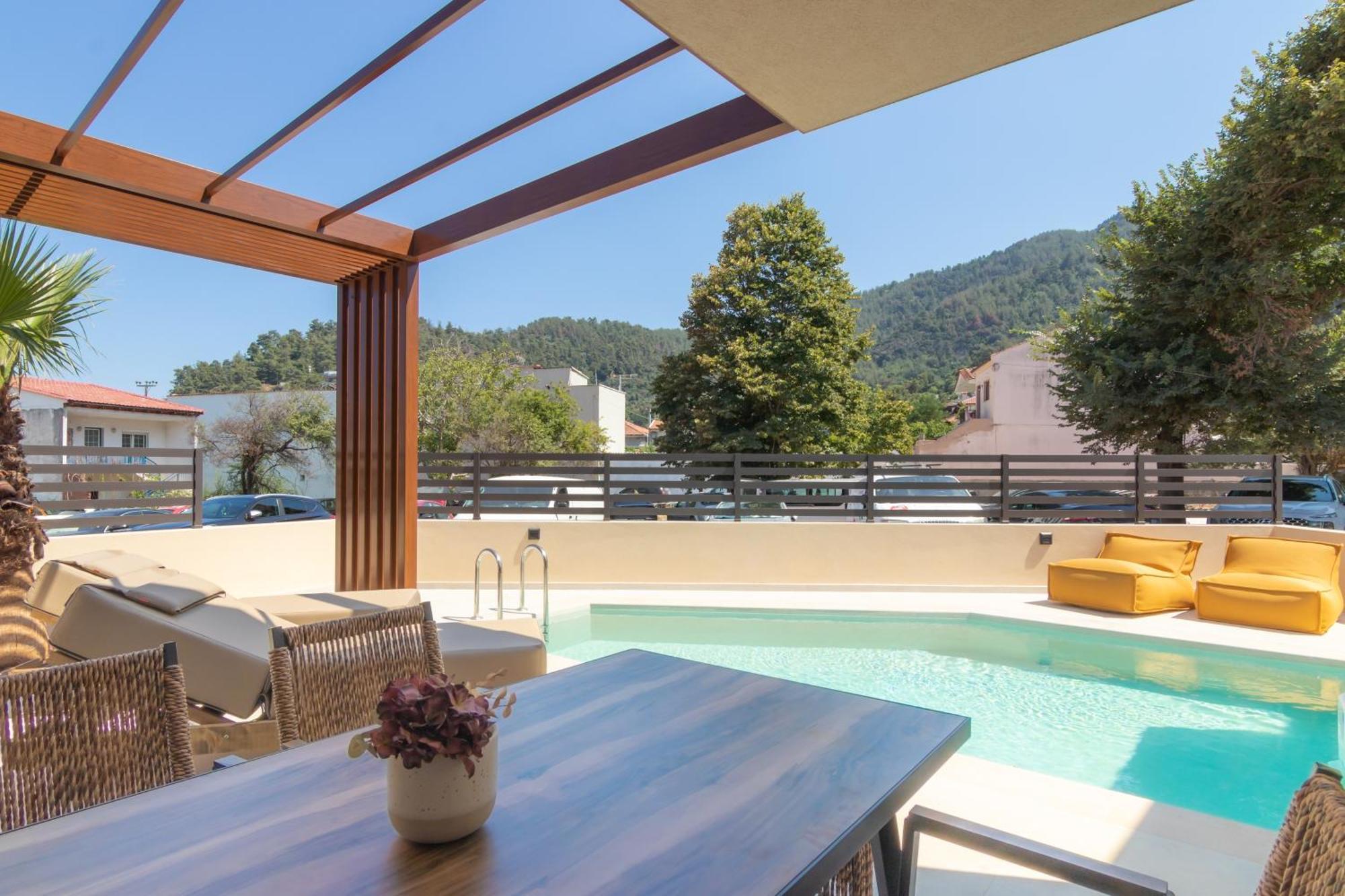 Ntinas Seaside Suites Skala Potamia  Exteriér fotografie