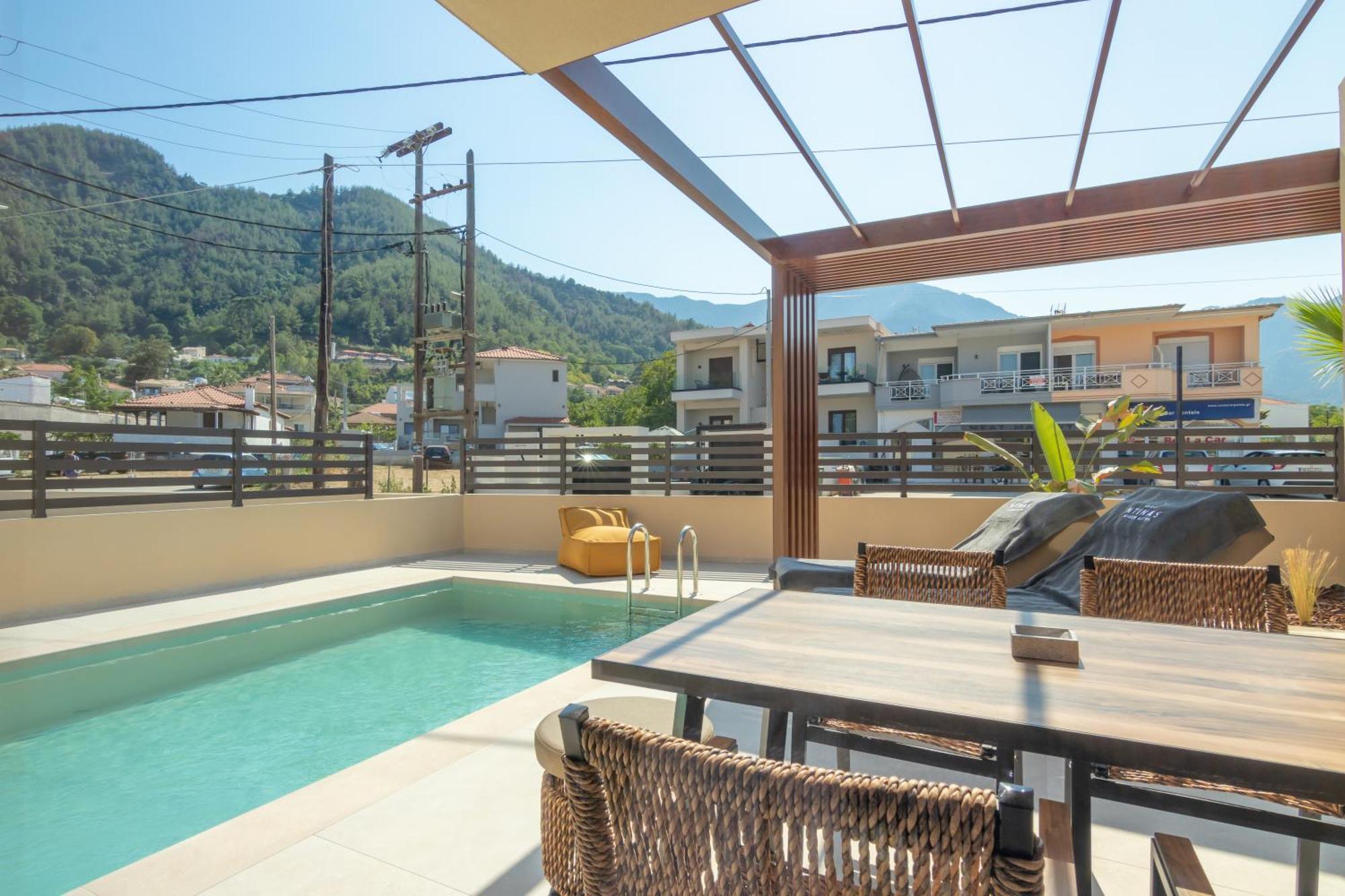 Ntinas Seaside Suites Skala Potamia  Exteriér fotografie