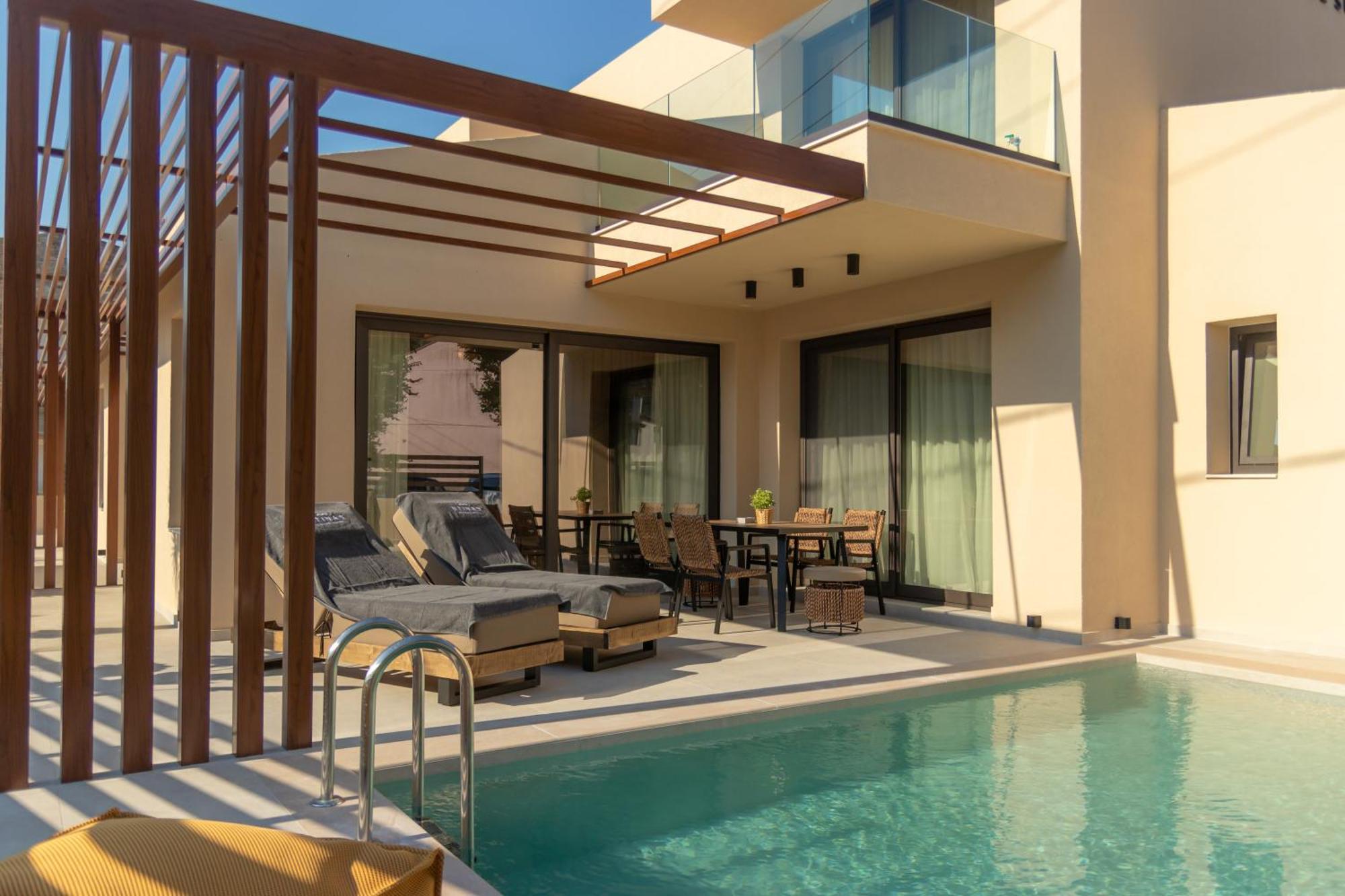 Ntinas Seaside Suites Skala Potamia  Exteriér fotografie