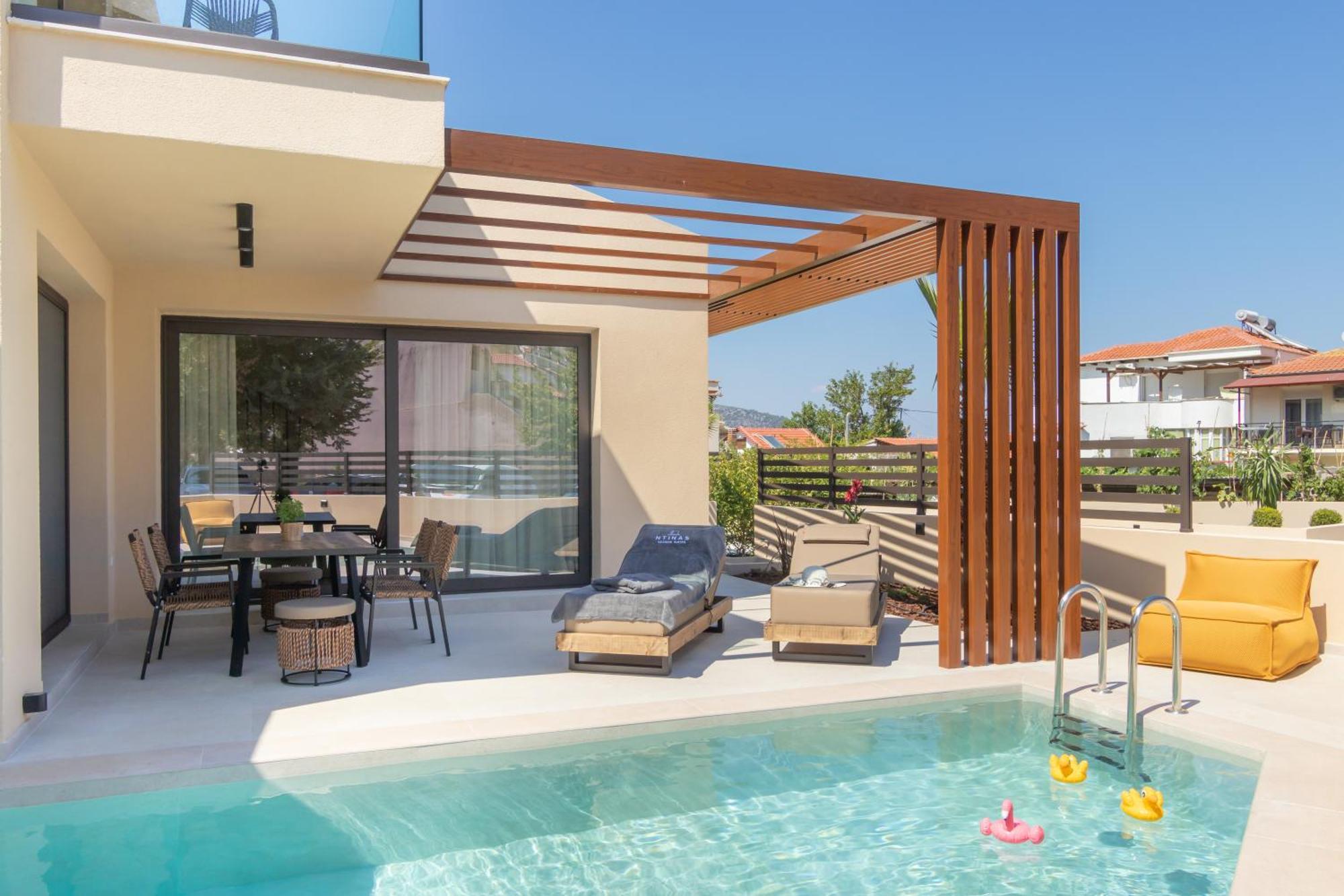 Ntinas Seaside Suites Skala Potamia  Exteriér fotografie